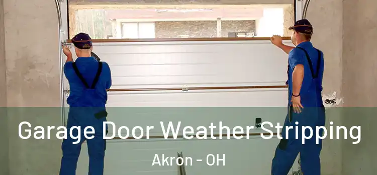  Garage Door Weather Stripping Akron - OH